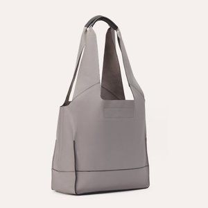 Kiko Leather Purse - Modern Leather Tote GRAY